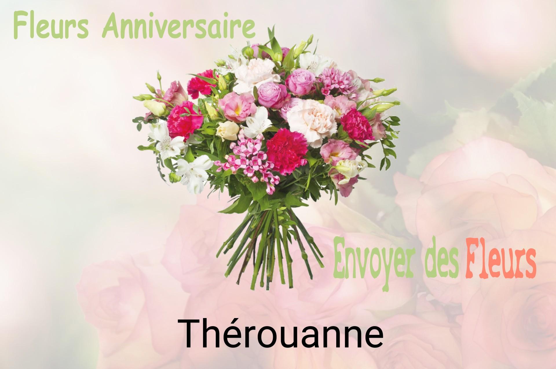 Bouquet de fleurs d’anniversaire livré à Thérouanne