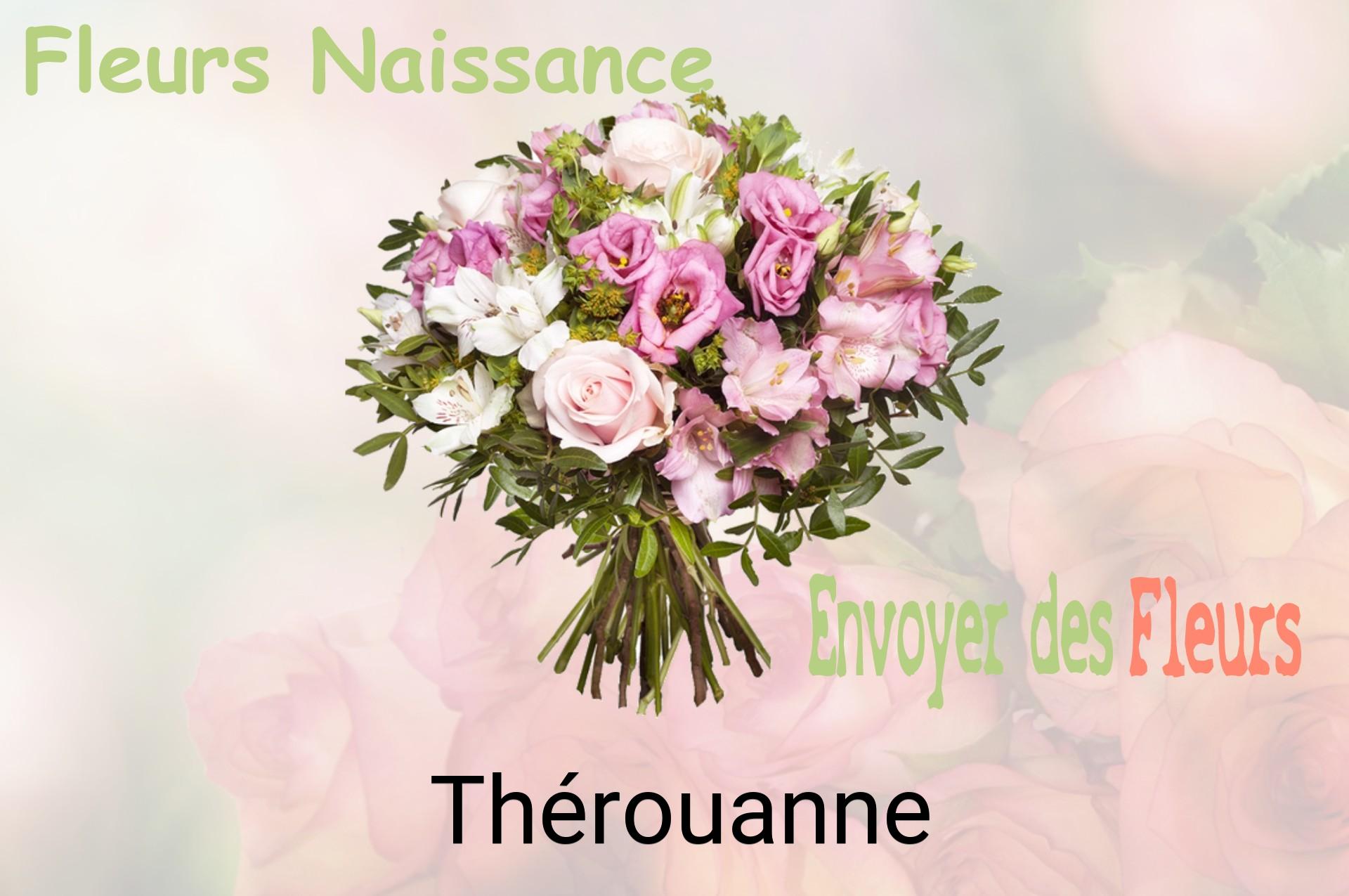 Bouquet de fleurs de naissance livré à Thérouanne
